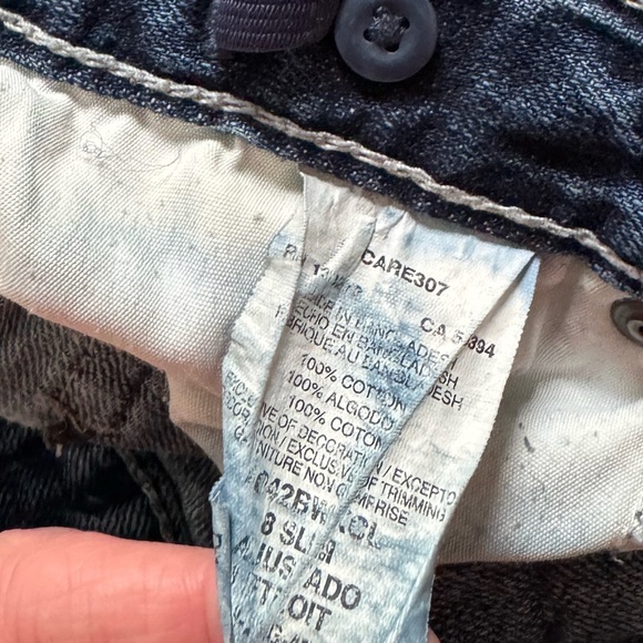 Wrangler 20X Boys Straight Jeans Size 8 Slim Adjustable Waist Medium Wash - Picture 6 of 6